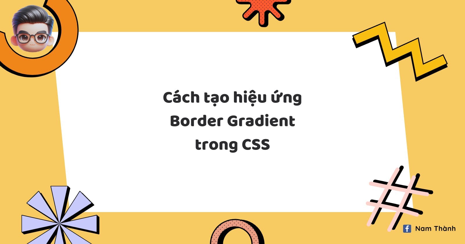 Tạo border gradient trong CSS
